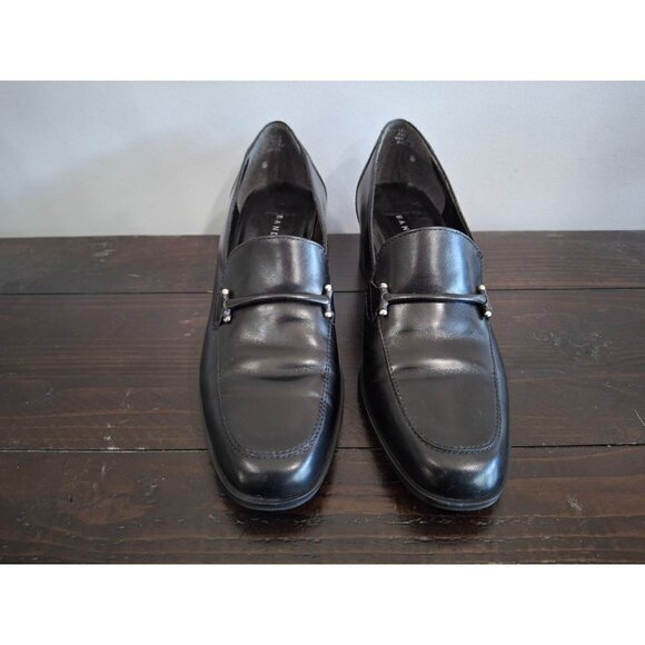Bandolino Nest Black Leather Loafer/Pre-owned, Sz. 7N EUC - Picture 5 of 10